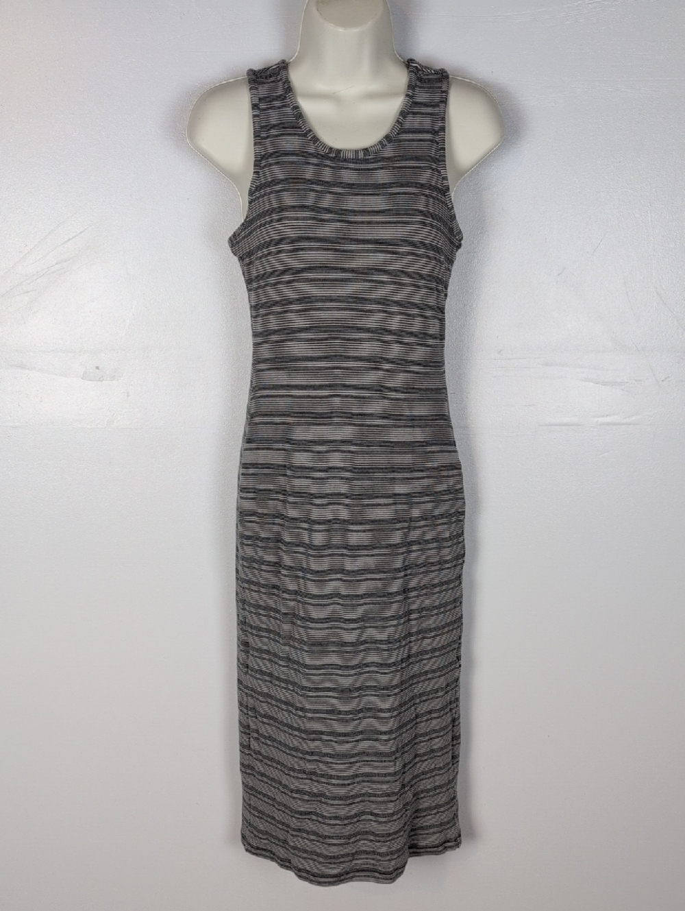 Marine Layer Sleeveless Striped Midi Dress